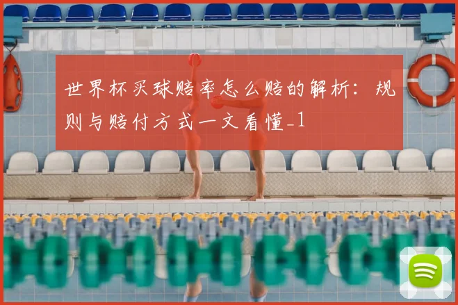 世界杯买球赔率怎么赔的解析:规则与赔付方式一文看懂_1